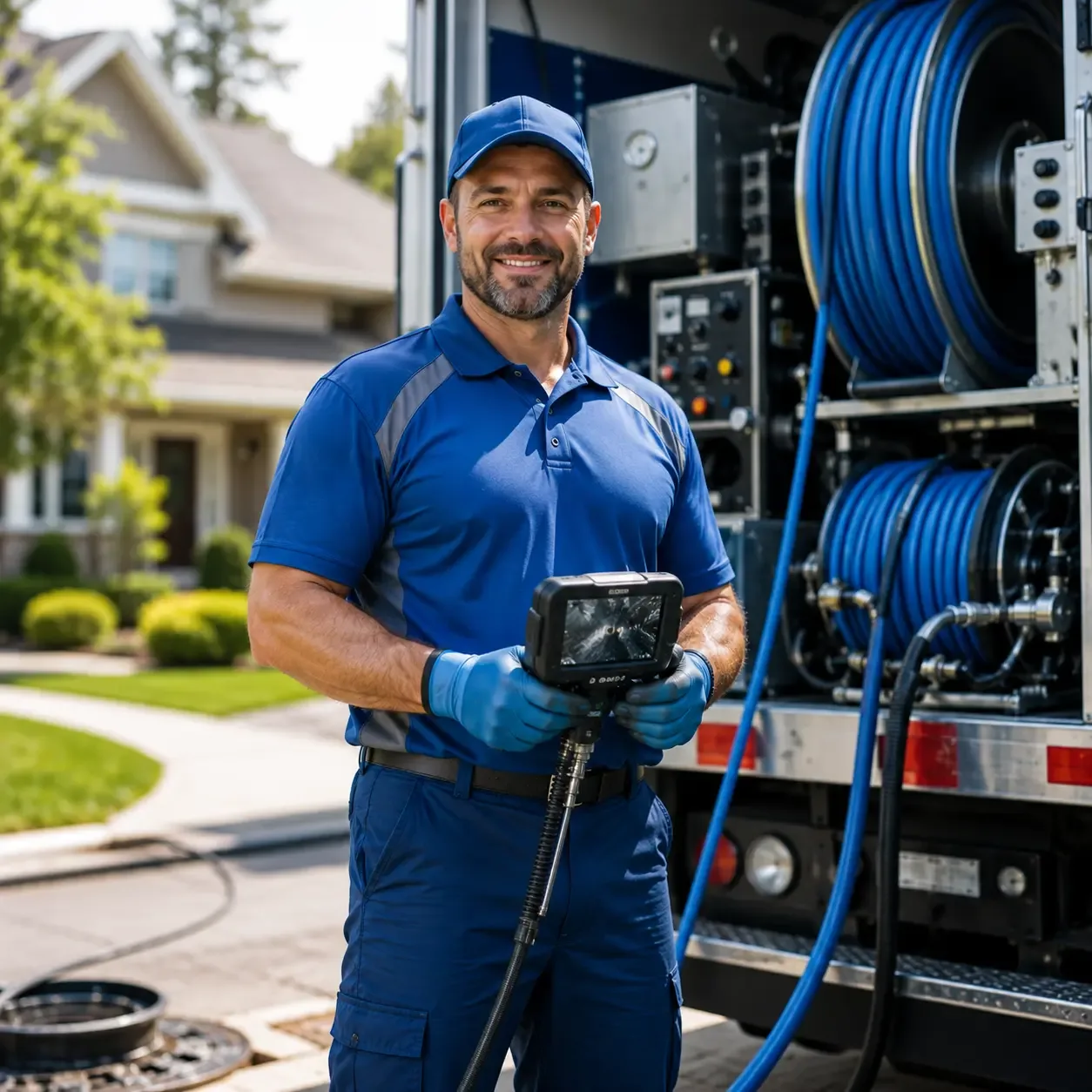 Local outdoor drain cleaning specialists in Olympia, WA